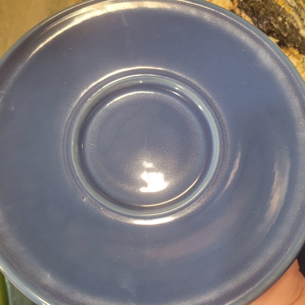 Fiestaware Jumbo Mug & Jumbo Saucer Set SAPPHIRE - Picture 9 of 10